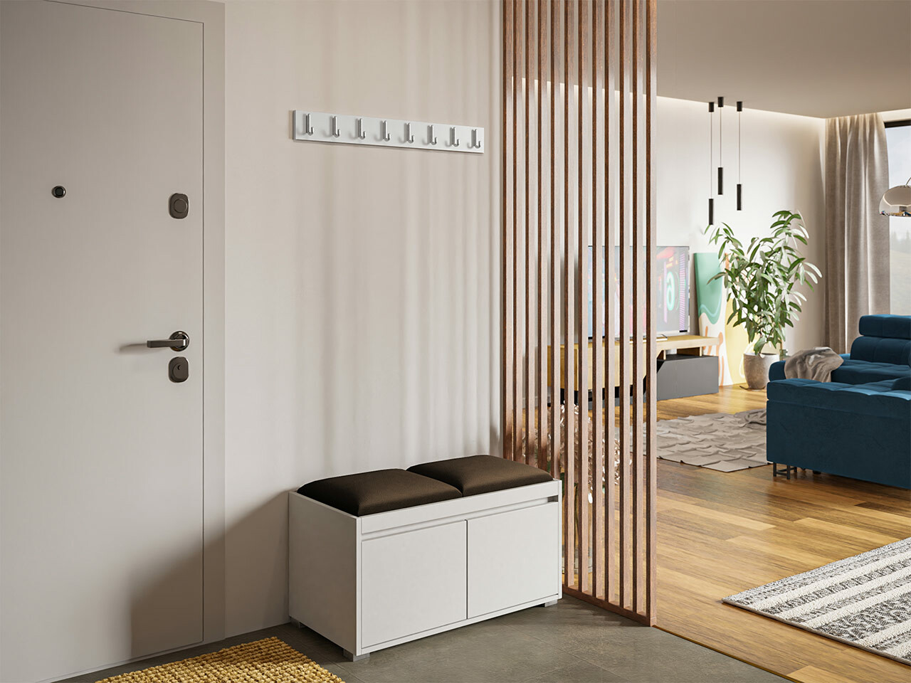 Gangmeubelset Comfivo 386 (Wit + Manila 04)