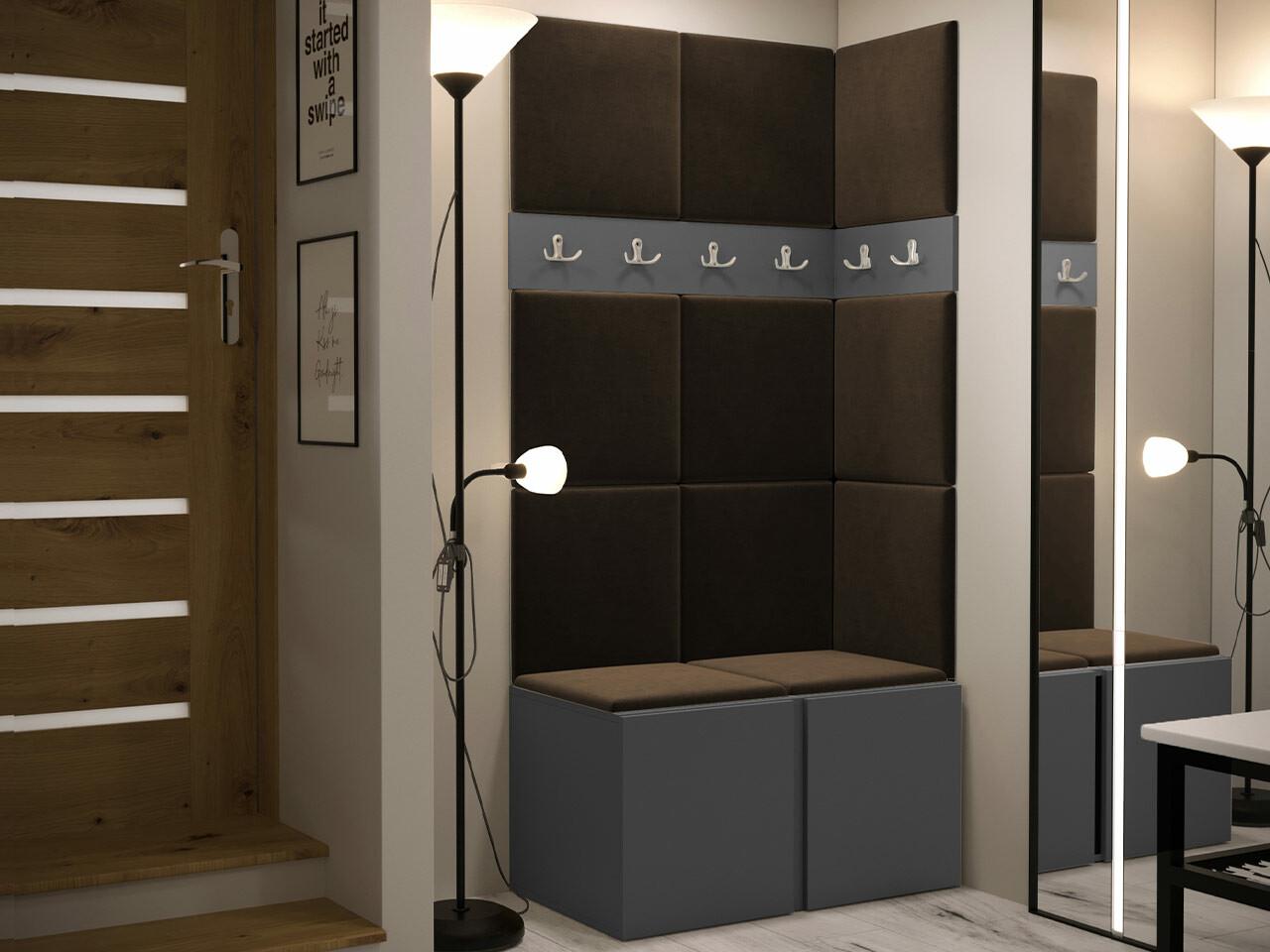 Gangmeubelset Hartford 264 (Grafiet)