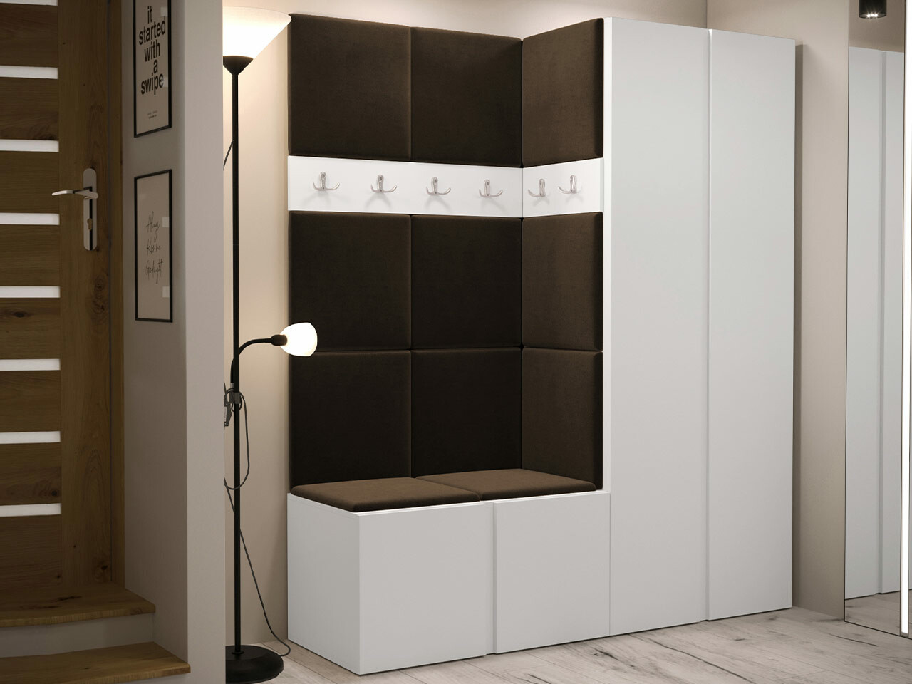 Gangmeubelset Hartford 266 (Wit)