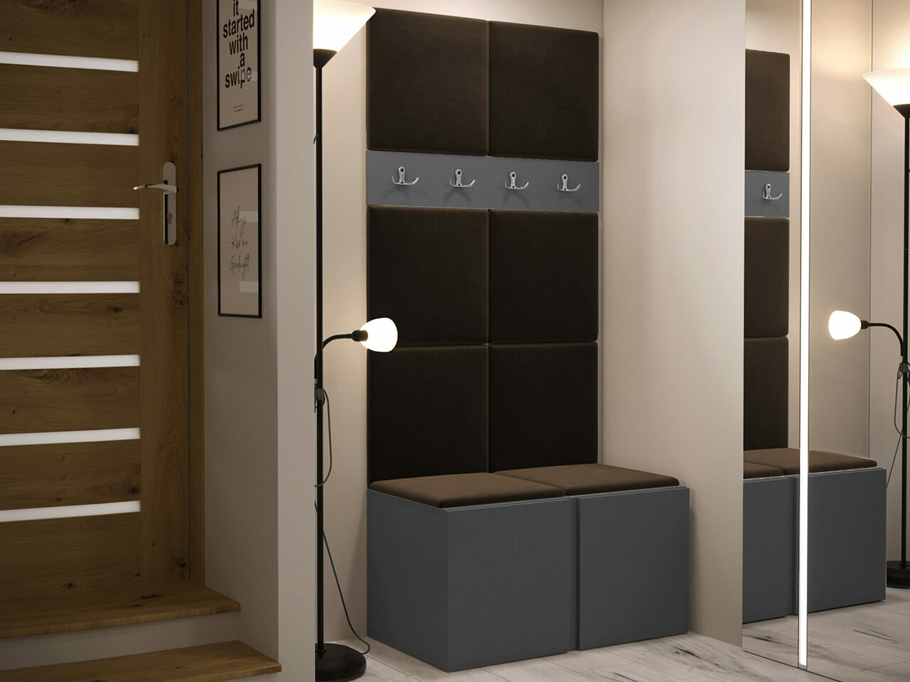 Gangmeubelset Hartford 267 (Grafiet)