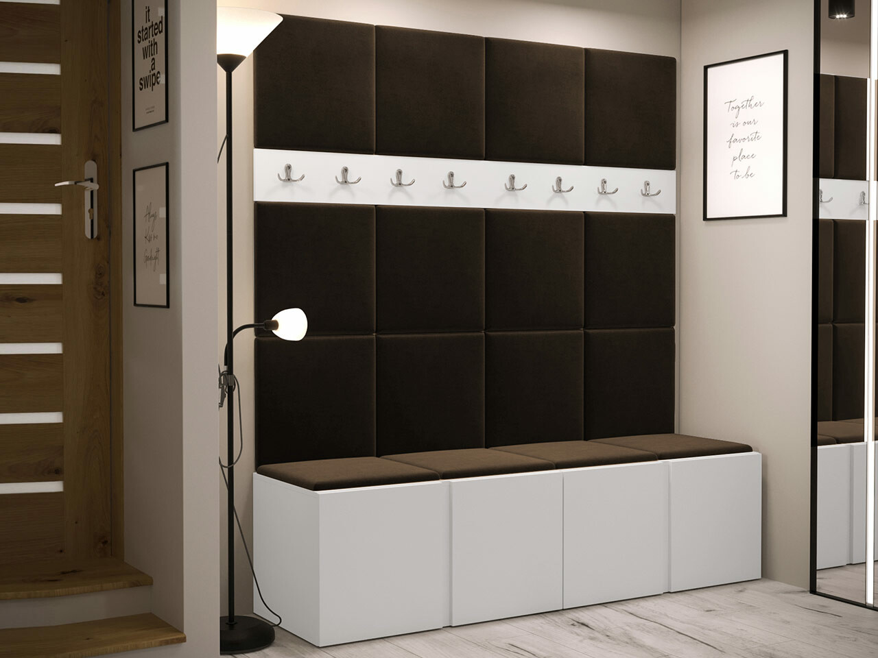 Gangmeubelset Hartford 268 (Wit)