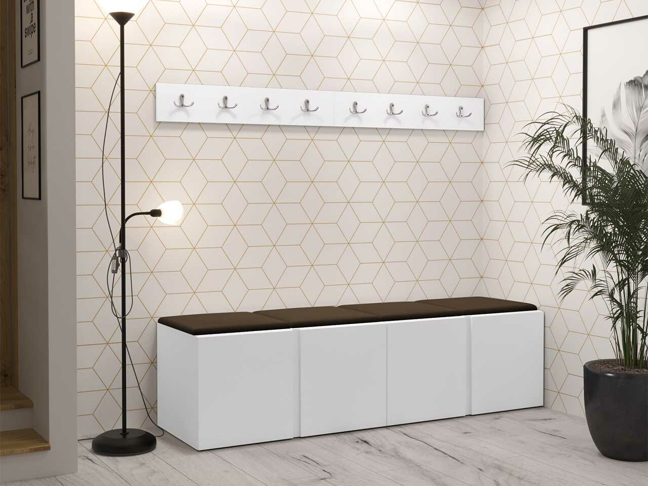 Gangmeubelset Hartford 276 (Wit)