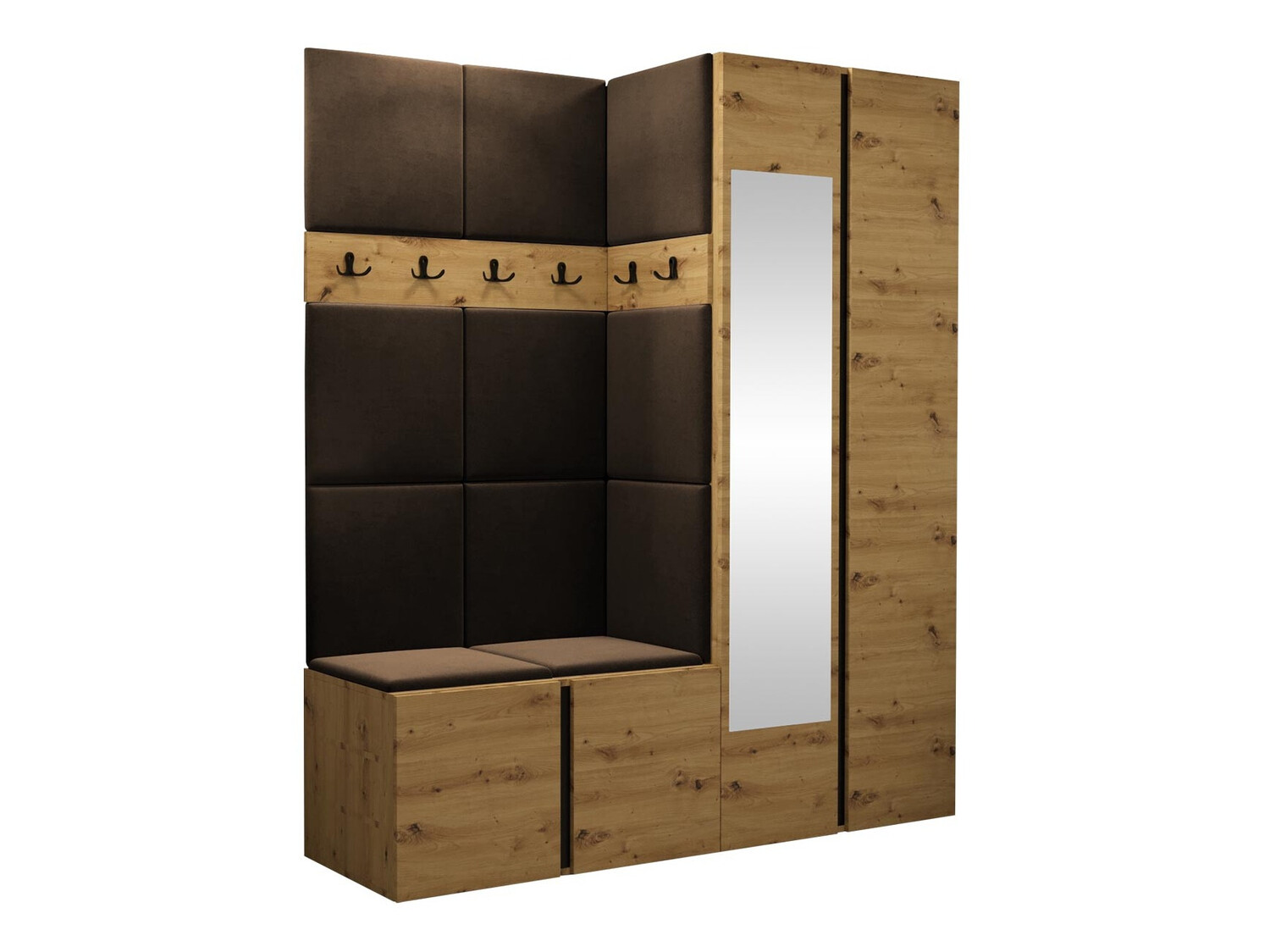 Gangmeubelset Hartford 278 (Artisan eiken)