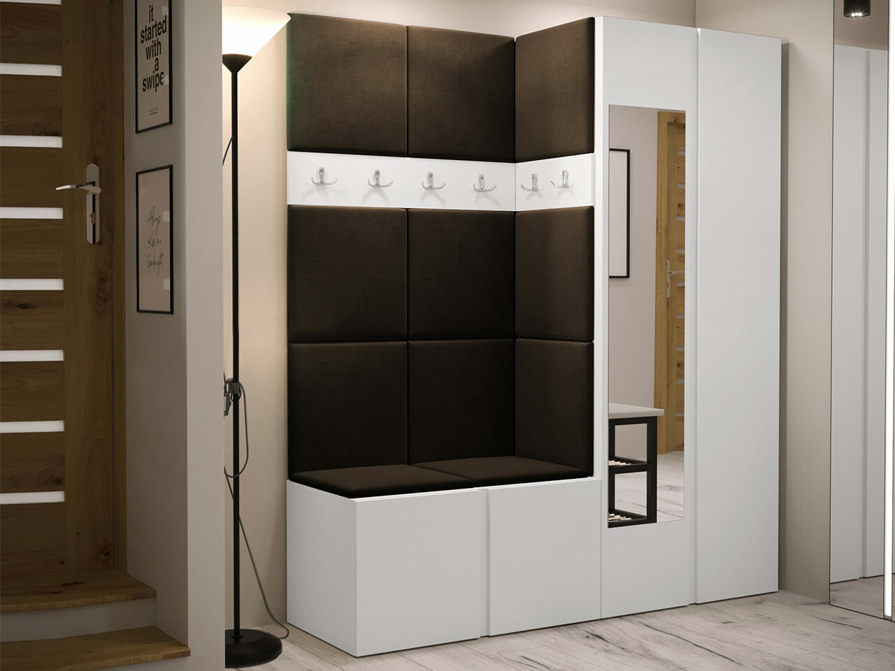 Gangmeubelset Hartford 278 (Wit)