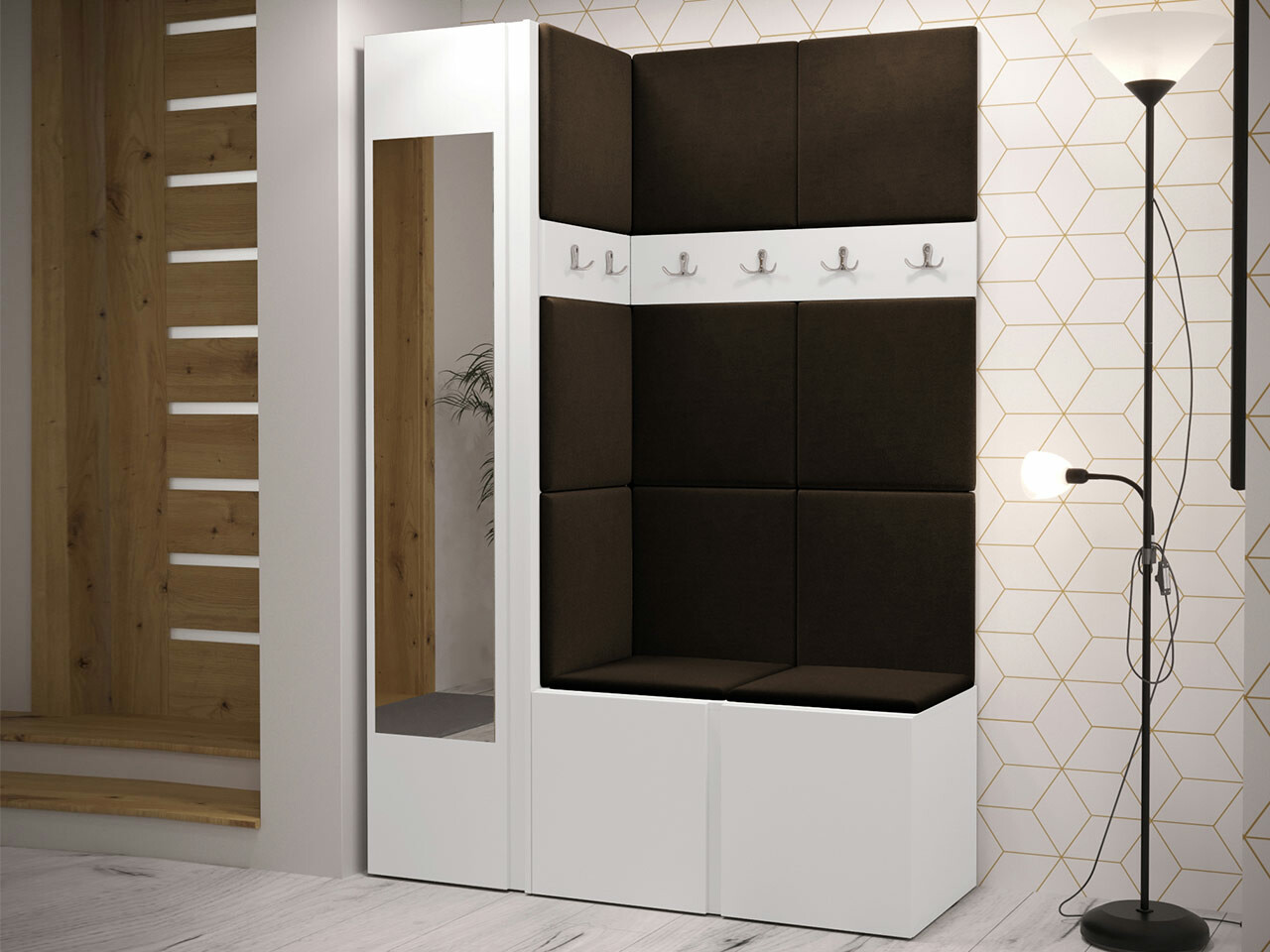 Gangmeubelset Hartford 277 (Wit)