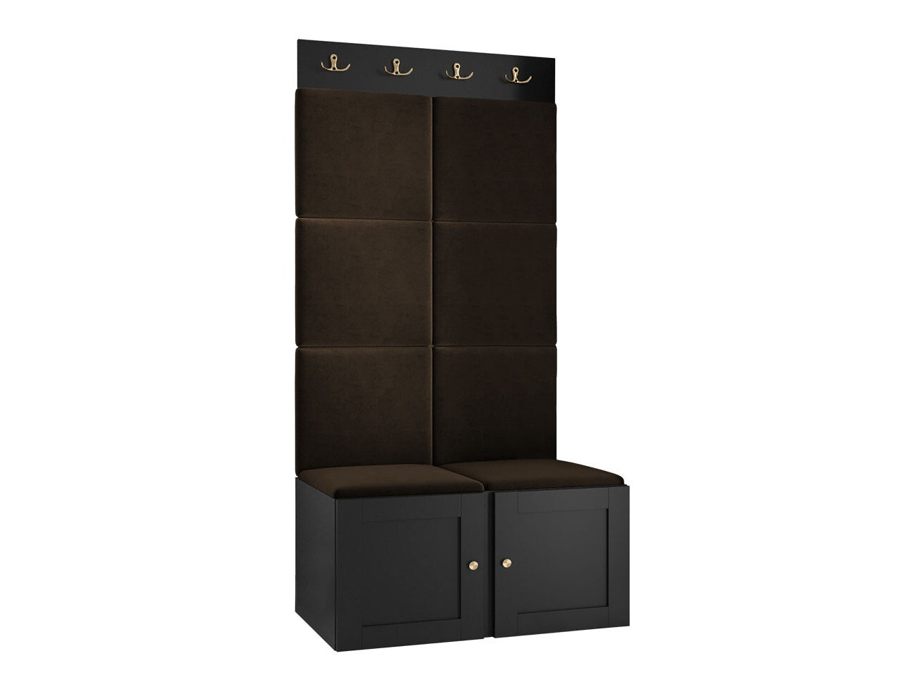 Gangmeubelset Hartford 375 (Zwart)