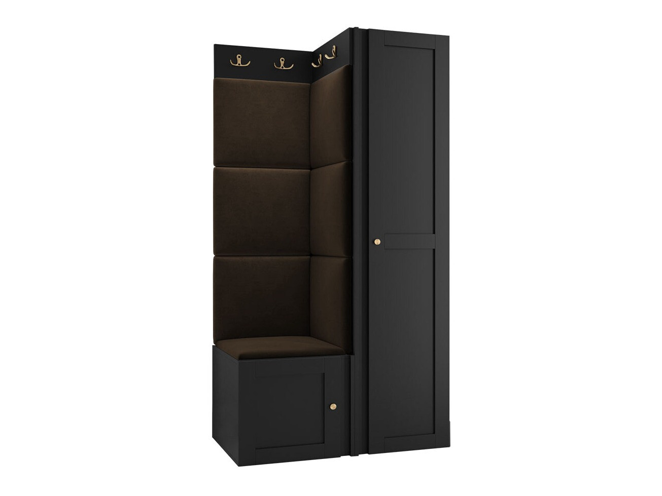 Gangmeubelset Hartford 381 (Zwart)