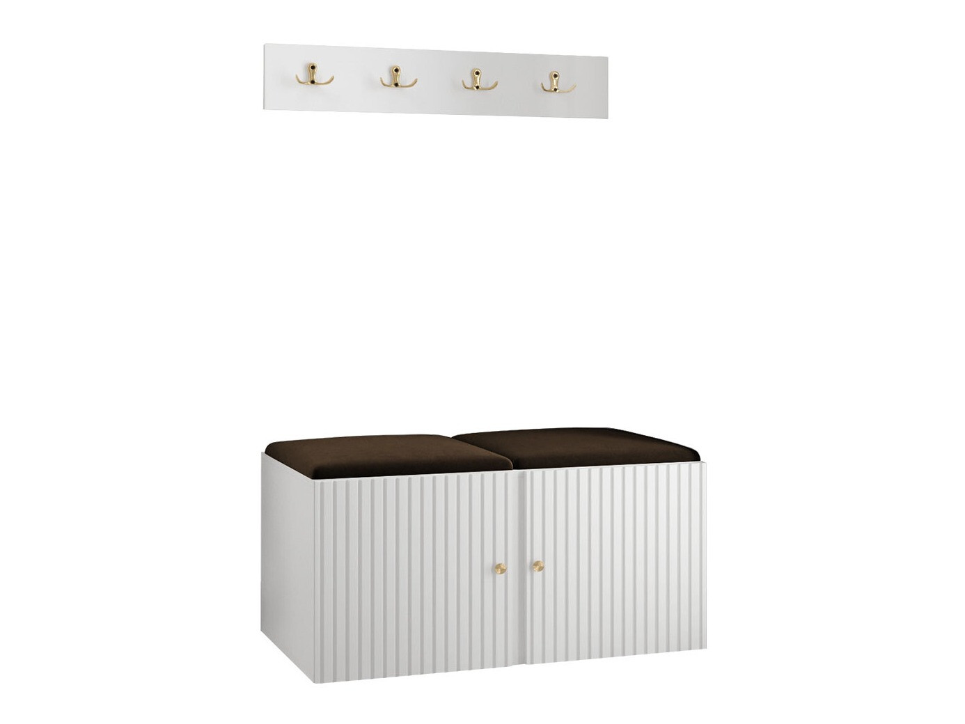 Gangmeubelset Hartford 384 (Wit)