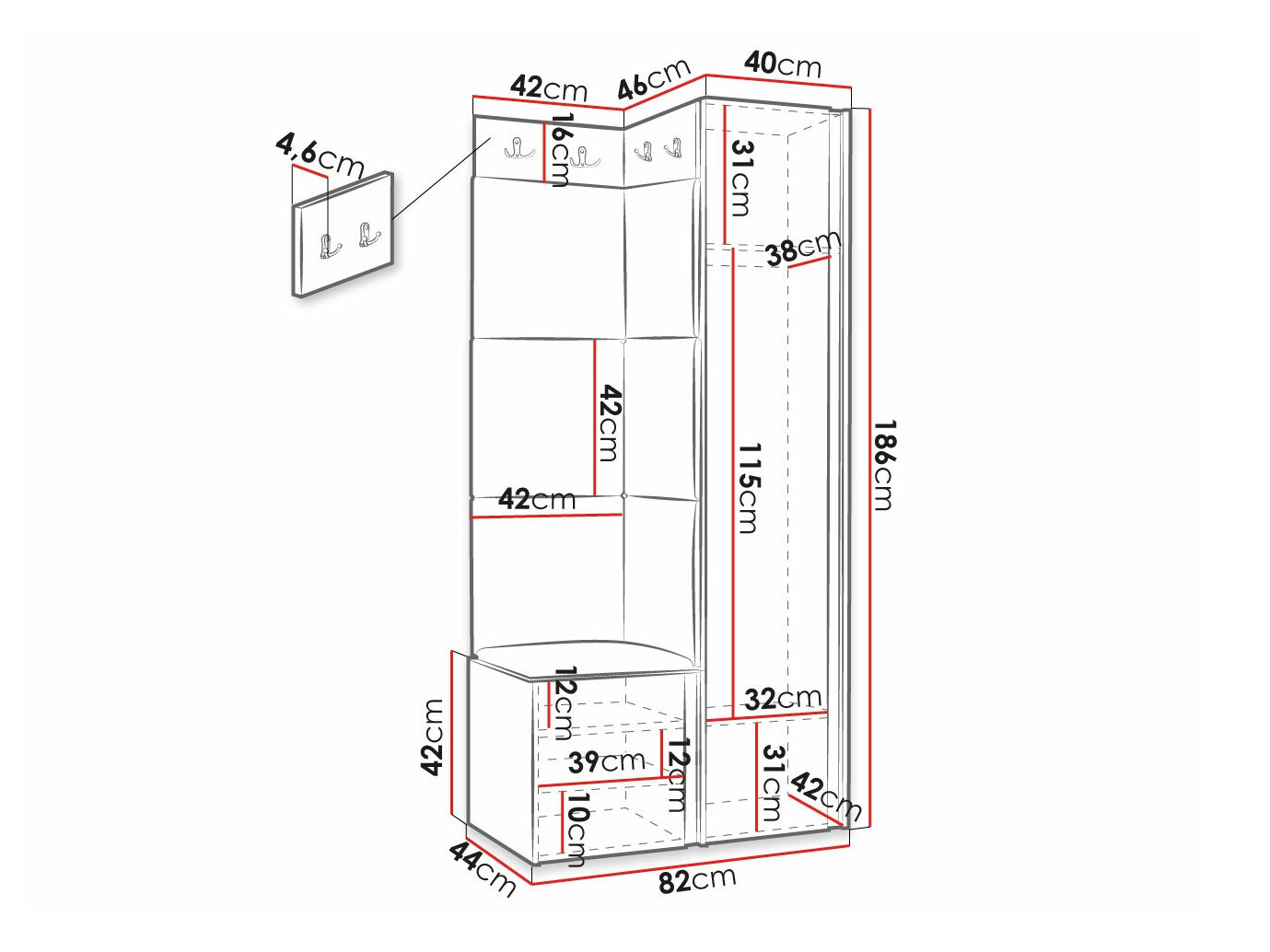 Gangmeubelset Hartford 391 (Manila 04)