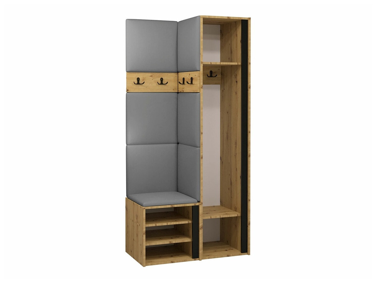 Gangmeubelset Hartford 354 (Artisan eiken + Zwart)