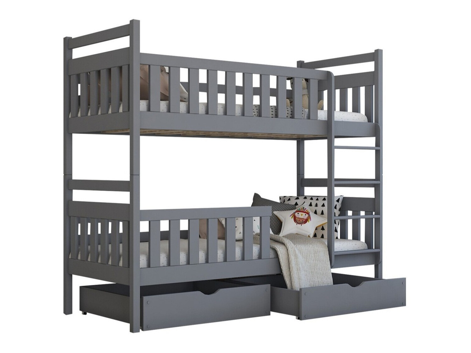 Stapelbed Vista 100 (Grijs)