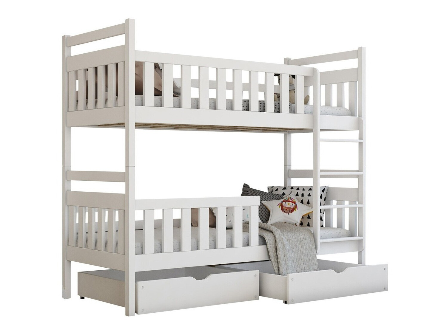 Stapelbed Vista 100 (Wit)