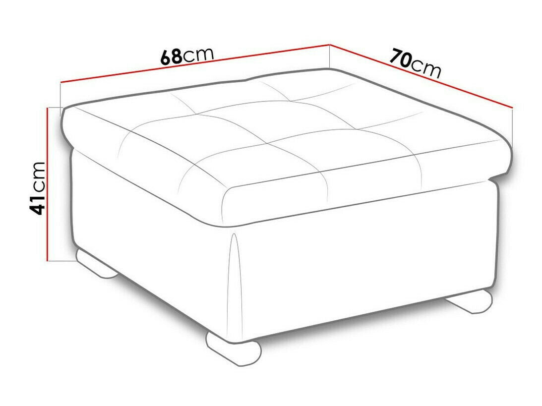 Gestoffeerde meubelset Comfivo 217 (Soft 017 + Lawa 05)