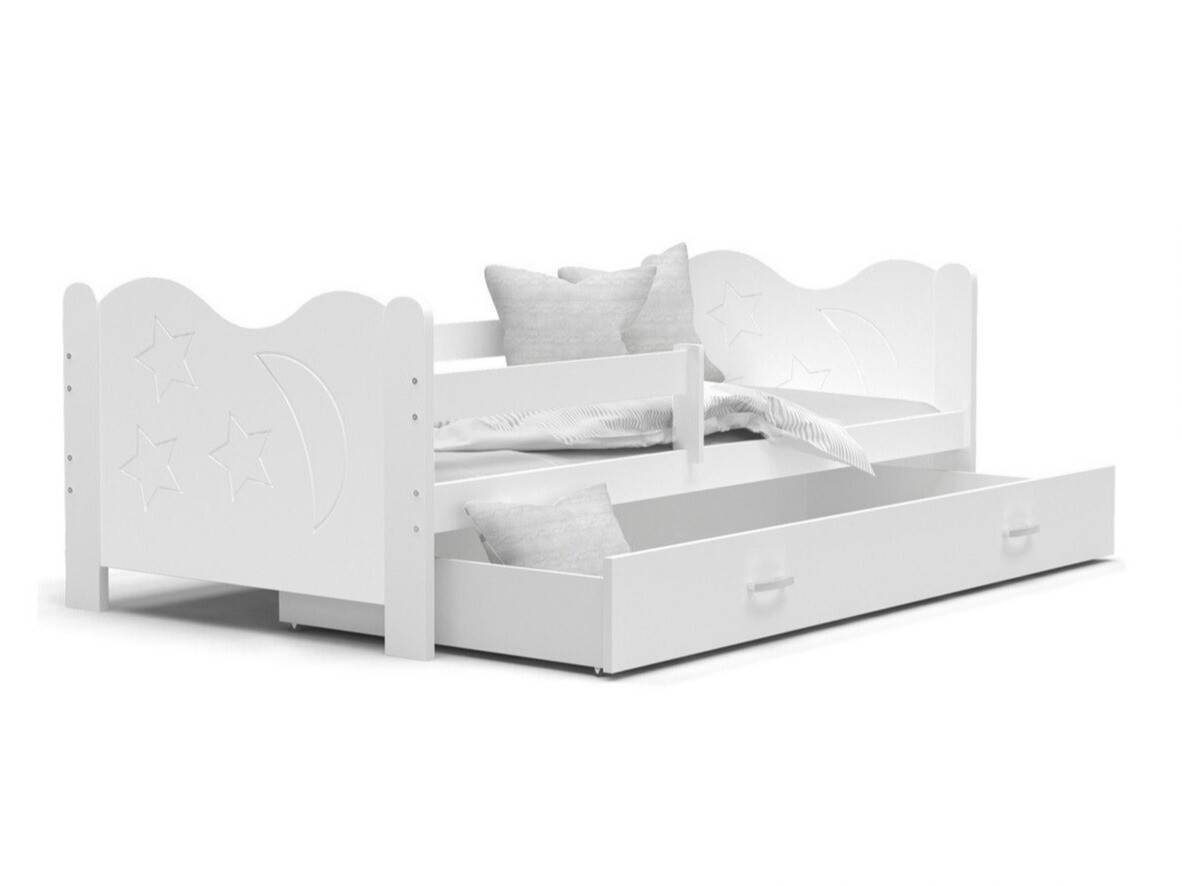 Bed Aurora 124 (Wit)
