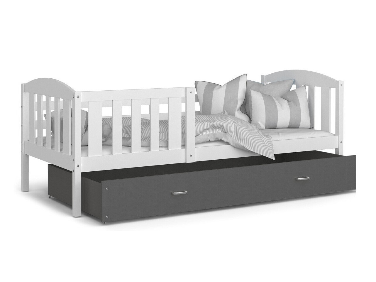 Bed Aurora 126 (Wit)