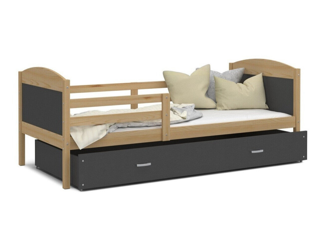 Bed Aurora 128 (Grenen)