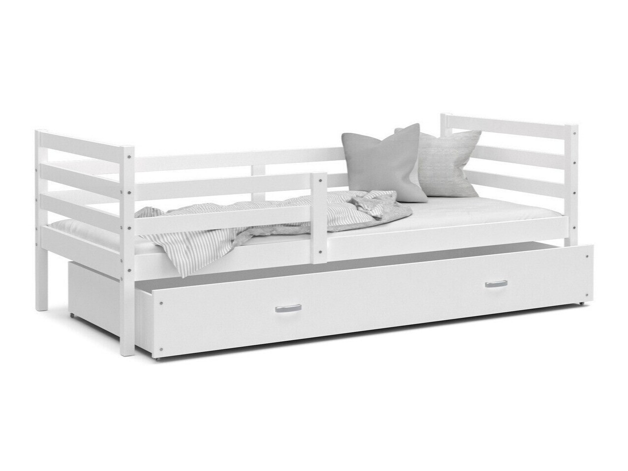 Bed Aurora 130 (Wit)