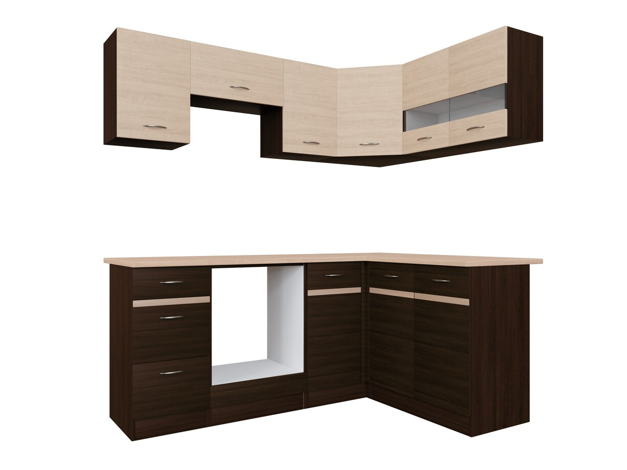 Modulaire keukenset Eli Dark 115