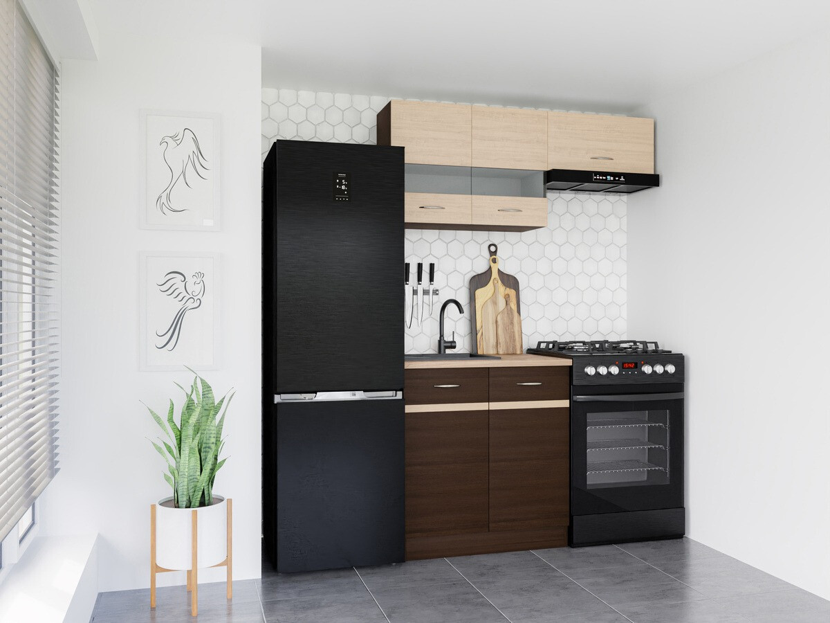 Modulaire keukenset Eli Dark 116
