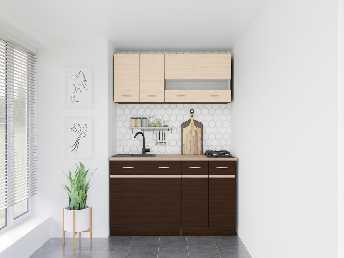 Modulaire keukenset Eli Dark 117