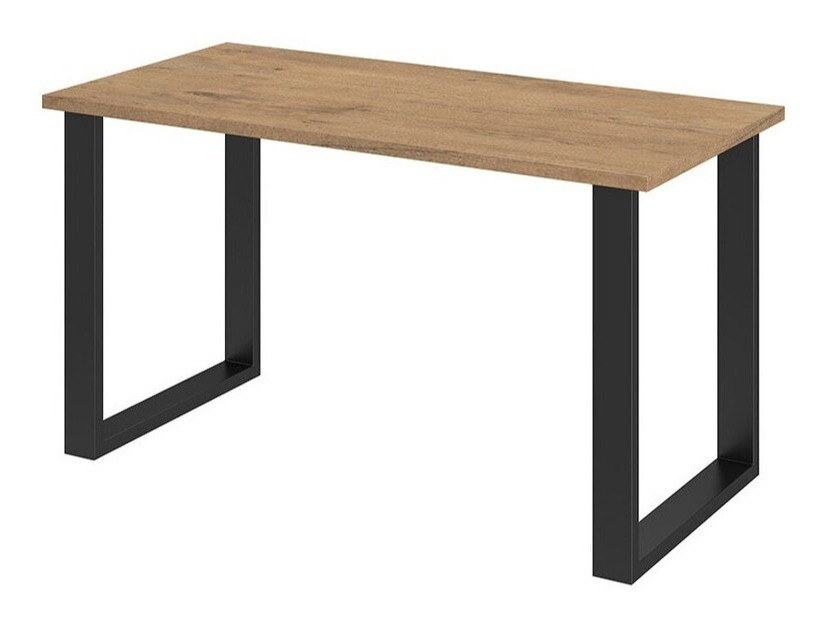 Tafel Tucson 136 (Lancelot-eik + Zwart)