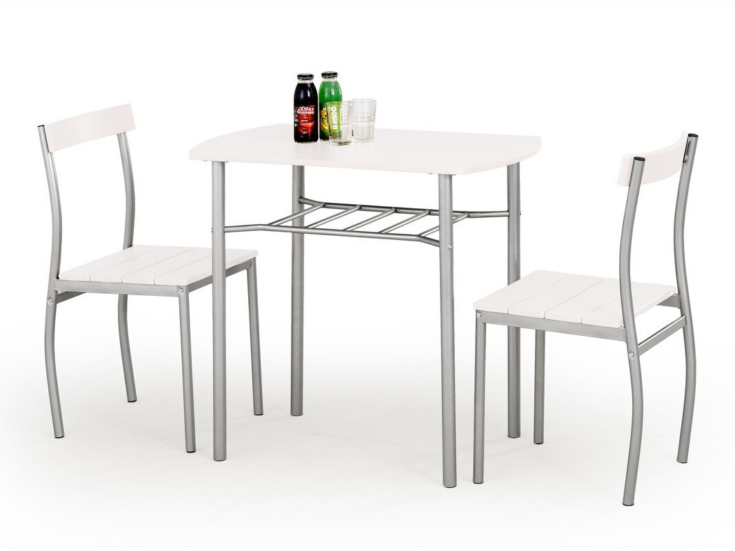 Eetkamerset Houston 127 (Wit)