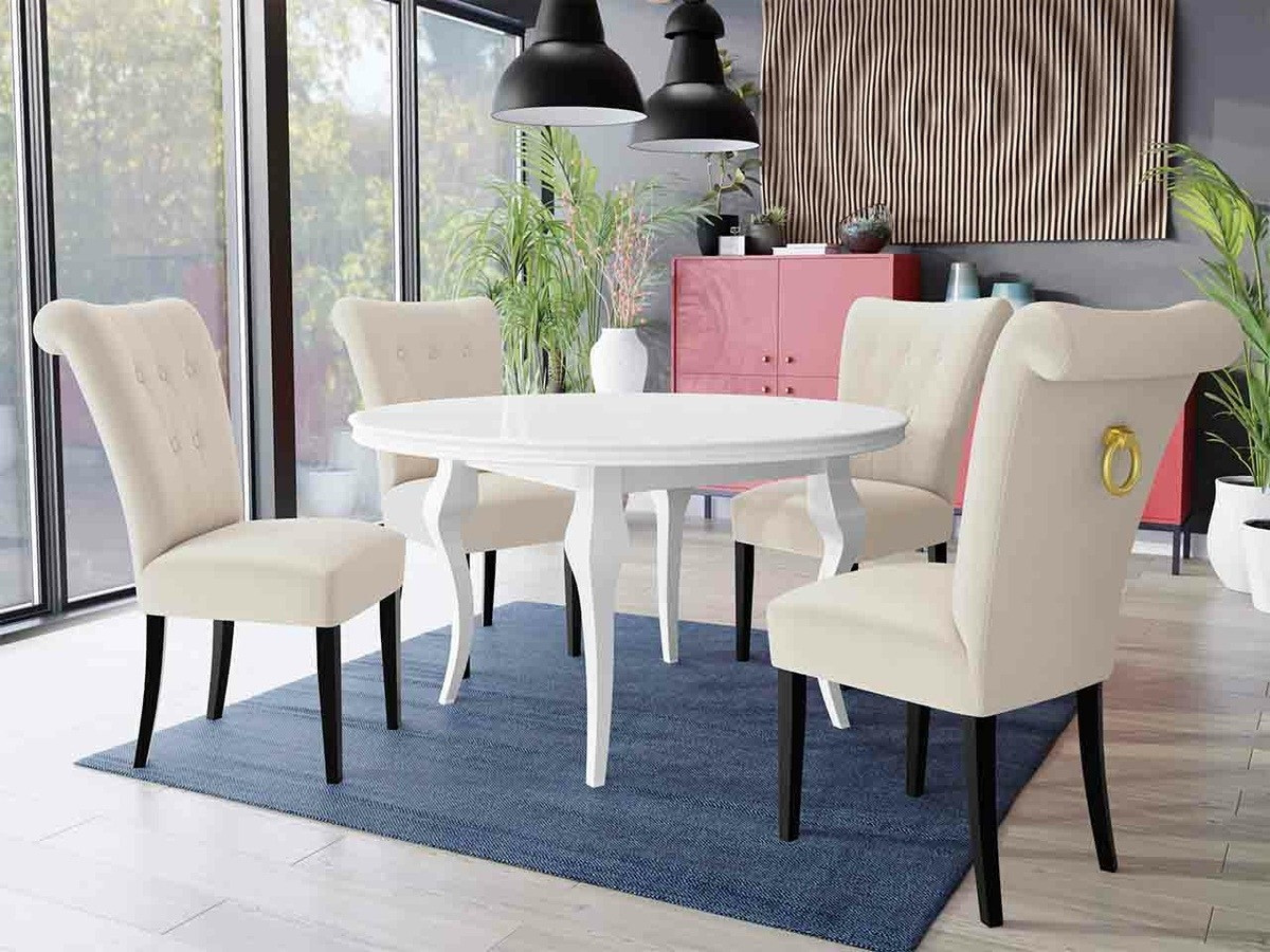 Eetkamerset Racine 143 (Gouden)