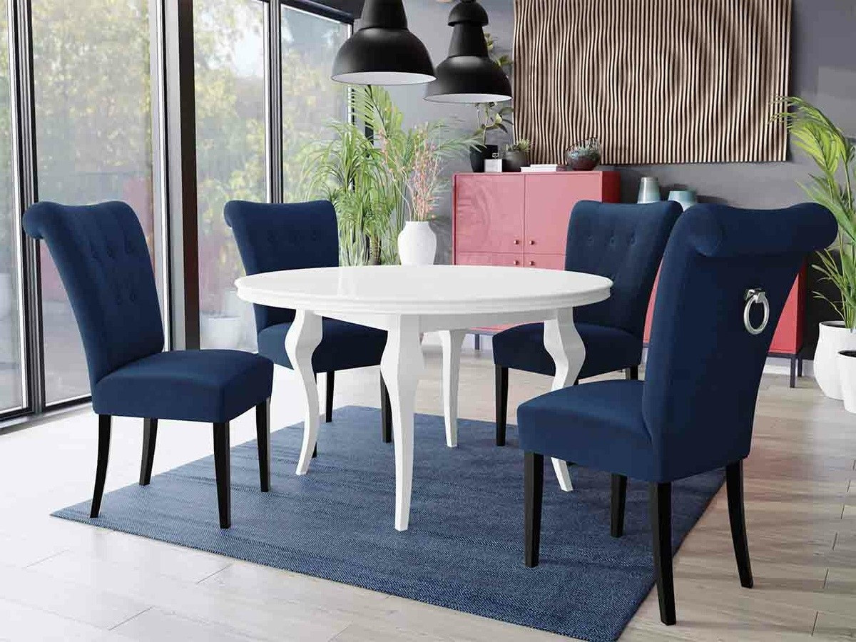 Eetkamerset Racine 142 (Zilver)