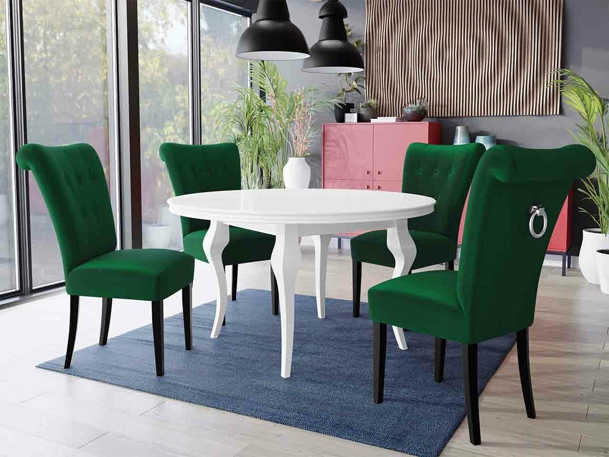 Eetkamerset Racine 142 (Zilver)