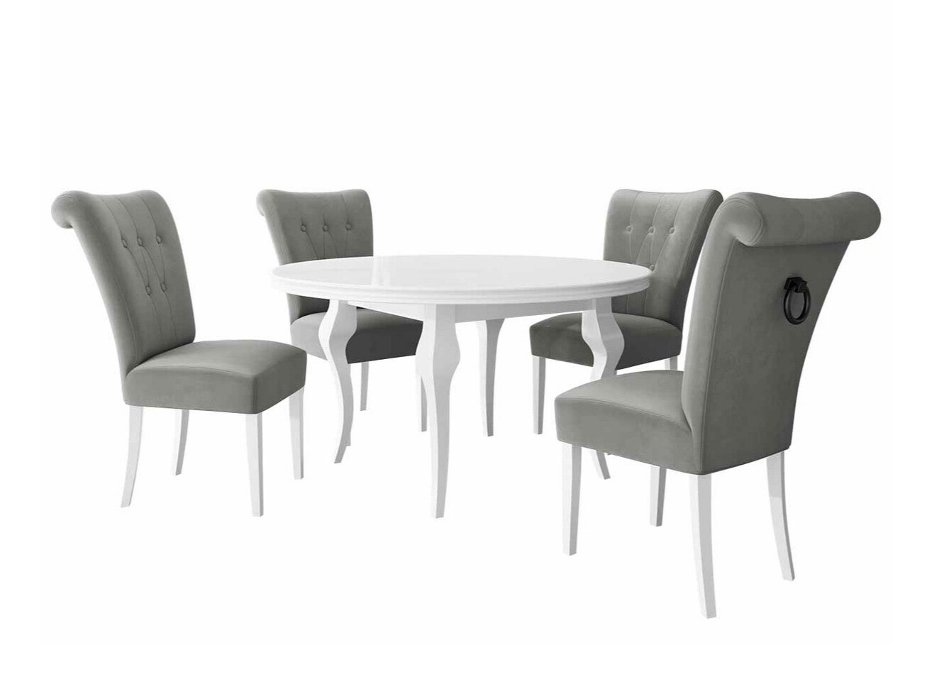 Eetkamerset Racine 142 (Zwart)