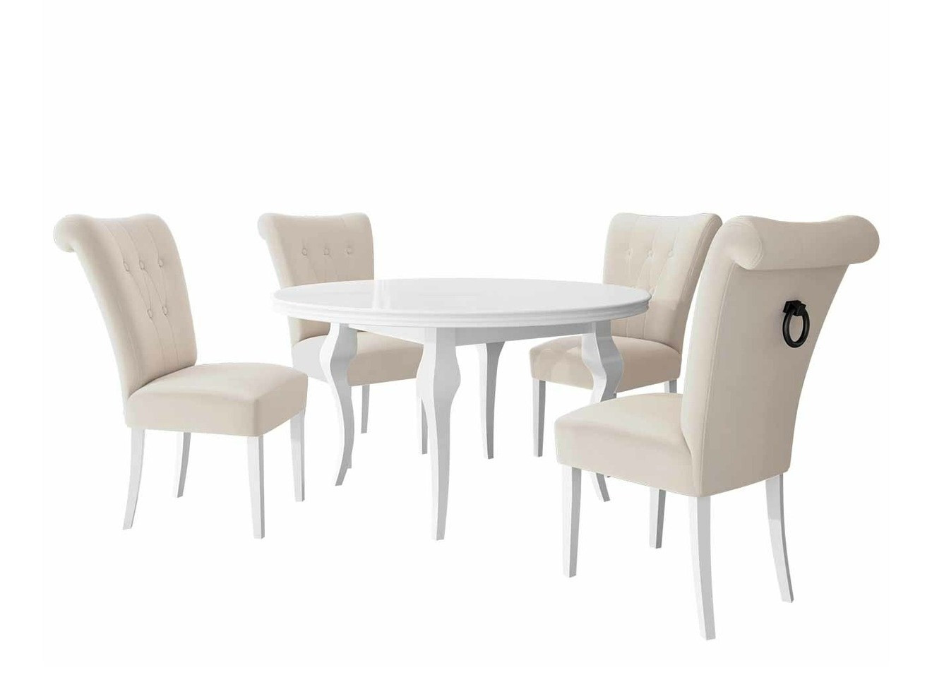 Eetkamerset Racine 142 (Zwart)