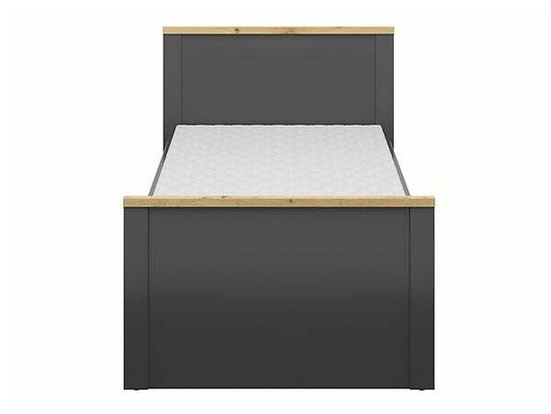 Bed Sordoro 132 (Grafiet + Artisan eiken)