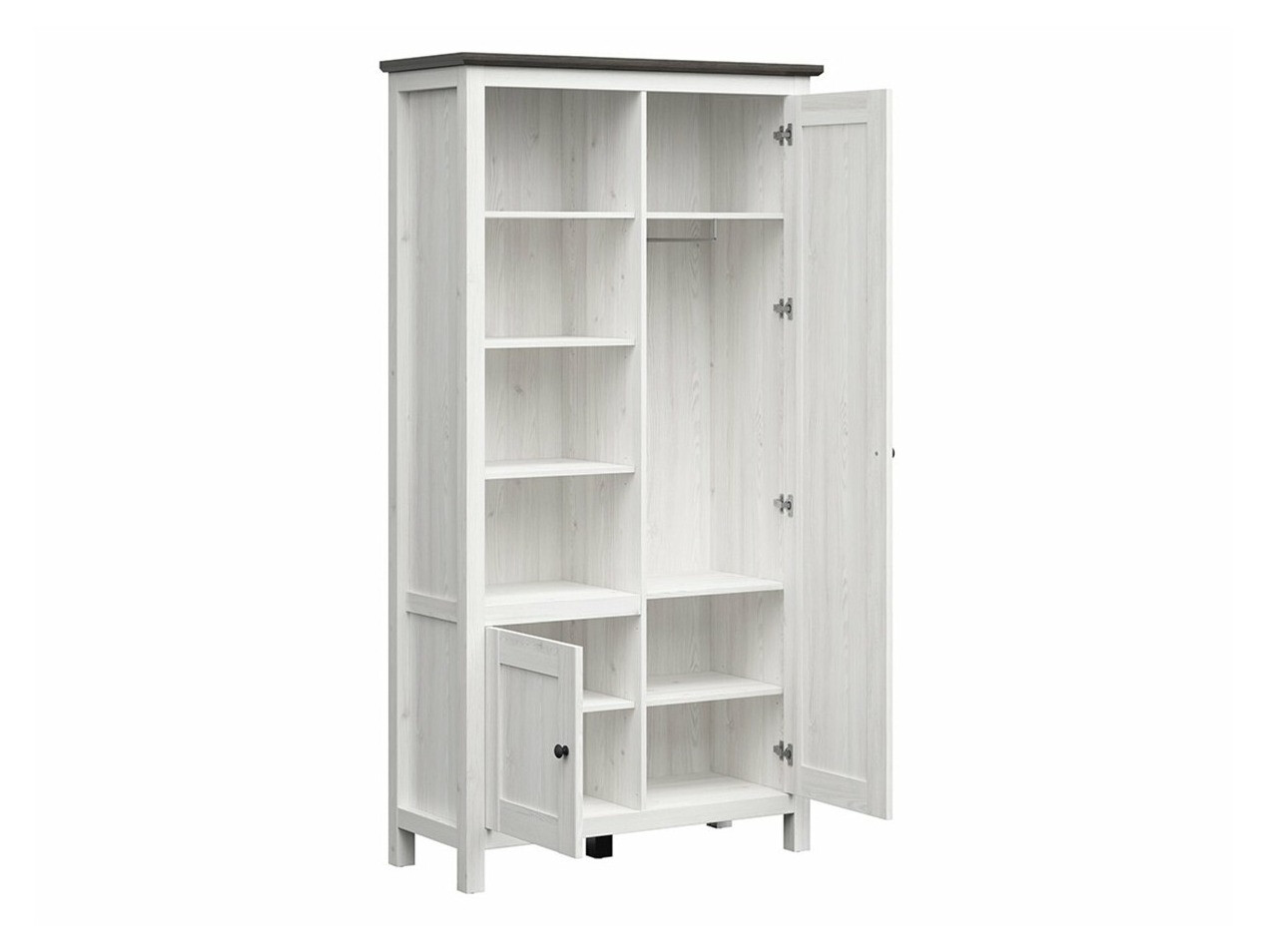 Kledingkast Sordoro 128 (Sibu lariks + Larico den)