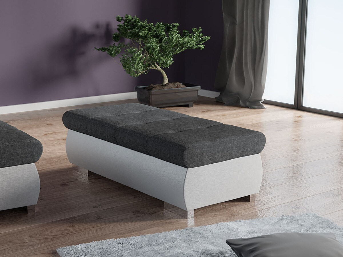 Gestoffeerde hocker Comfivo 123 (Soft 017 + Lux 06)