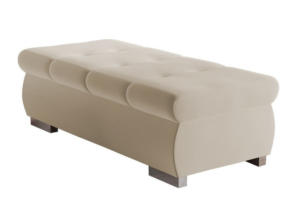 Gestoffeerde hocker Comfivo 123 (Venus Velvet 2927)