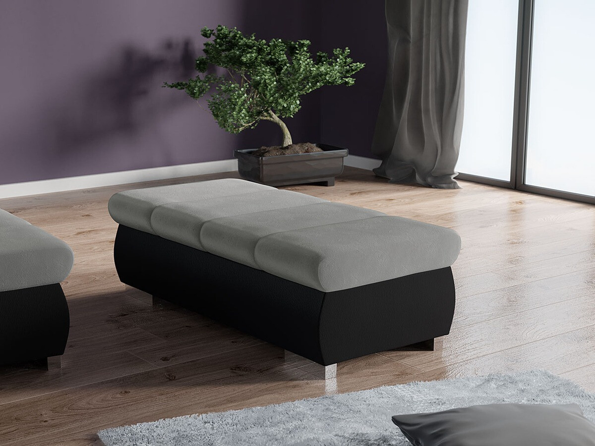 Gestoffeerde hocker Comfivo 143 (Soft 011 + Casablanca 2314)