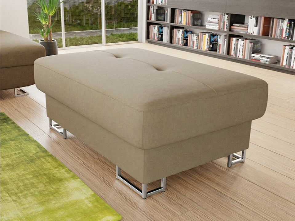 Gestoffeerde hocker Comfivo 238 (Uttario Velvet 2979)