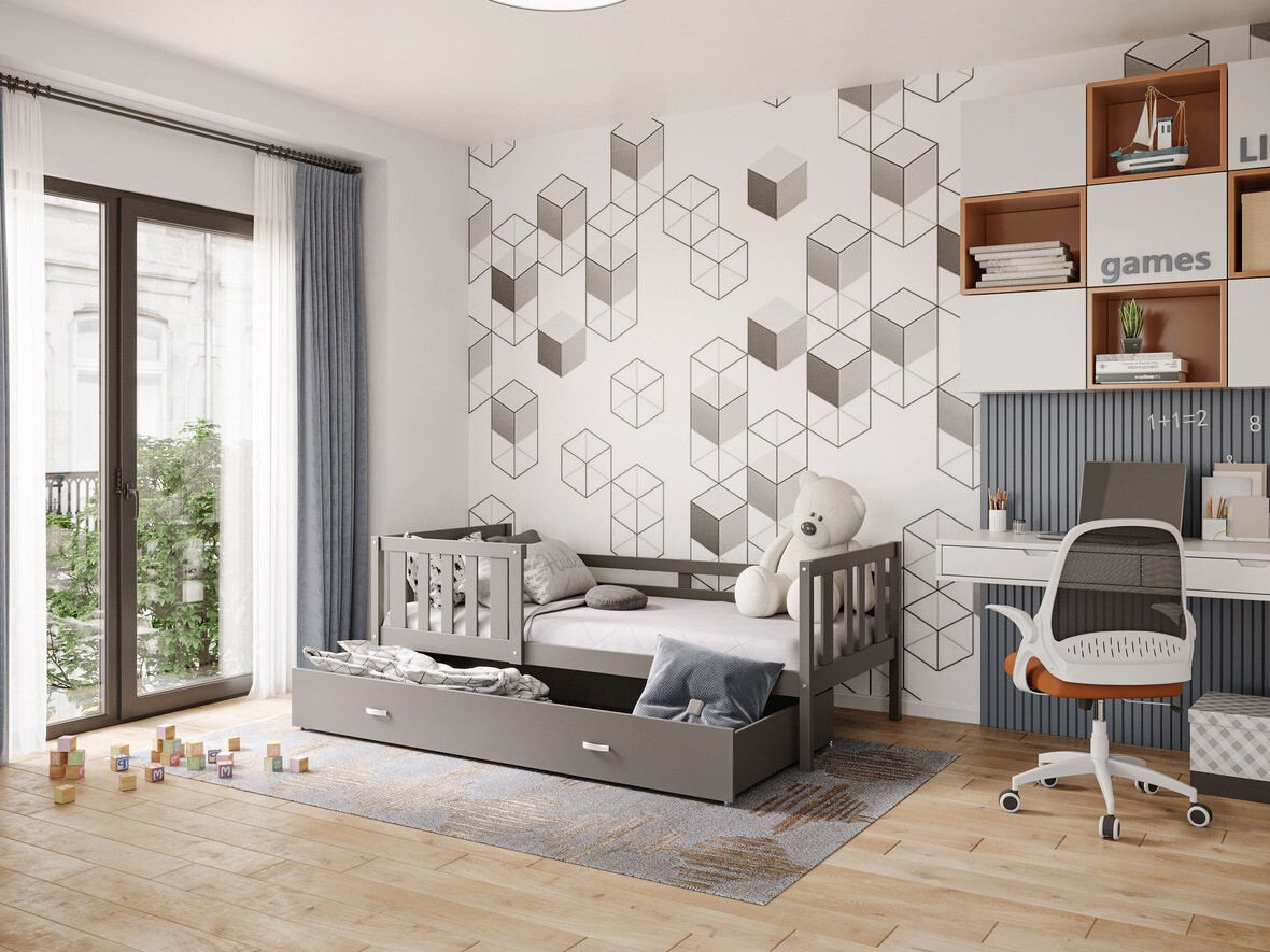 Bed Aurora 149 (Grijs)