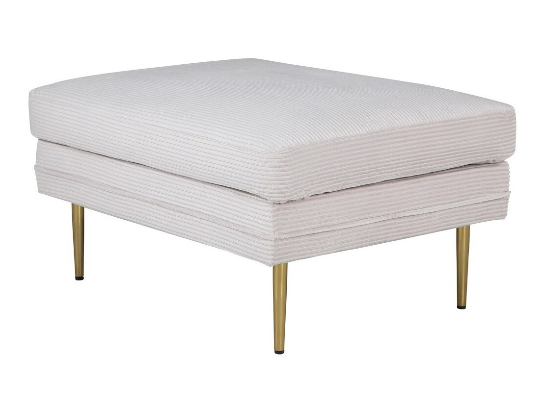 Gestoffeerde bank Dallas 2653 (Beige + Gouden)