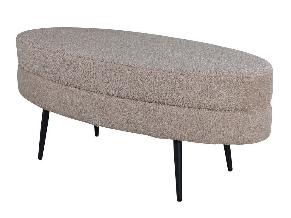 Gestoffeerde bank Dallas 2920 (Beige + Zwart)