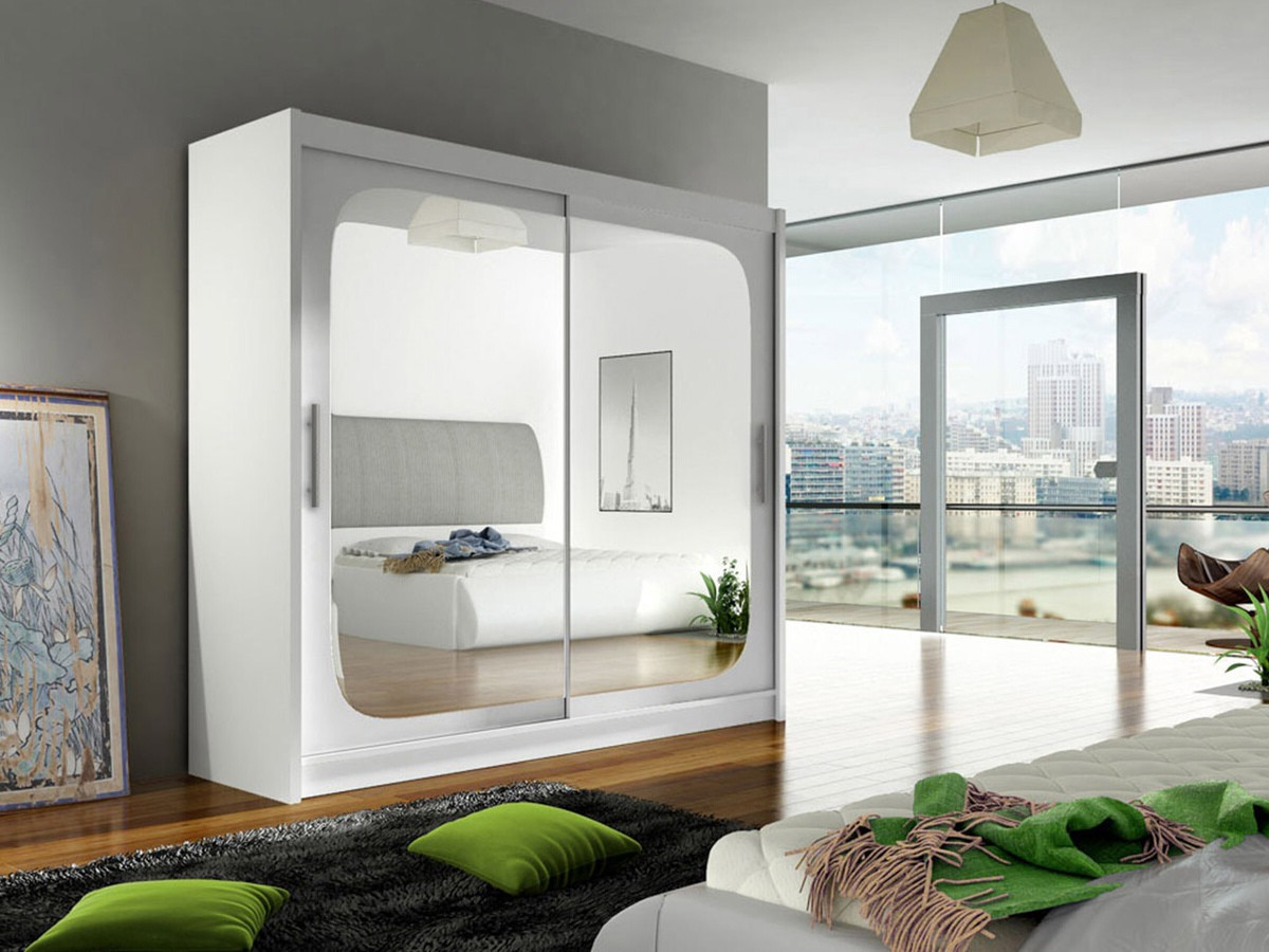 Kledingkast Closico 108 (Wit)