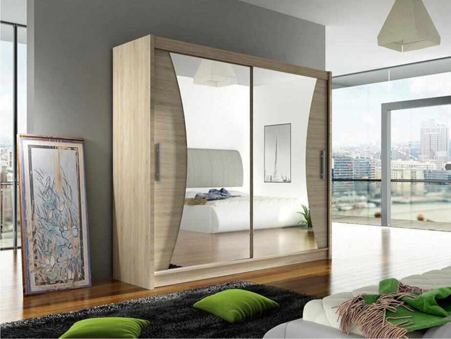 Kledingkast Closico Pallor V (Sonoma eik)