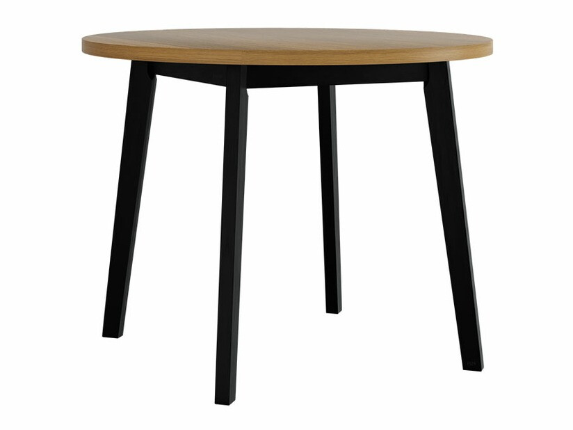 Eetkamerset Victorville 256 (Kleinzoon eik + Zwart)