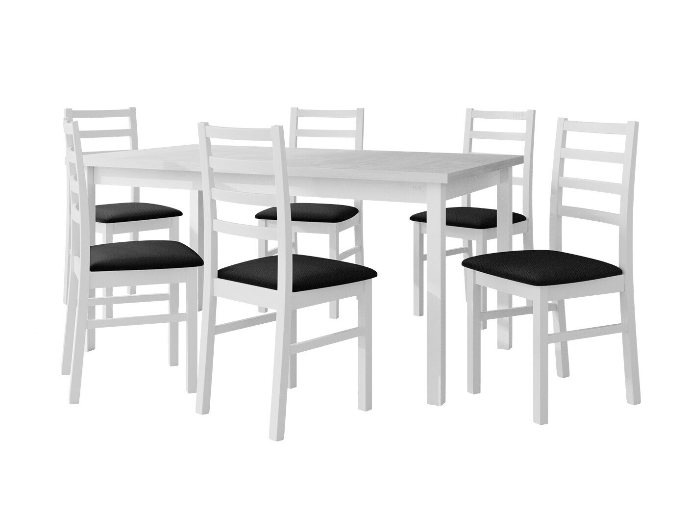 Eetkamerset Victorville 261 (Wit)