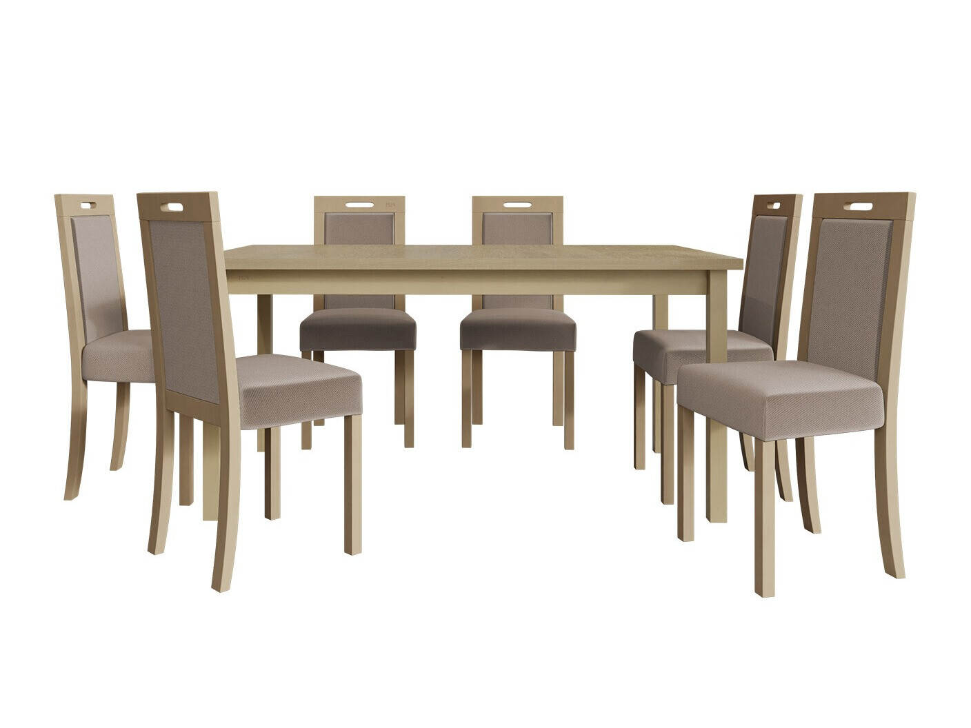 Eetkamerset Victorville 262 (Sonoma eik)