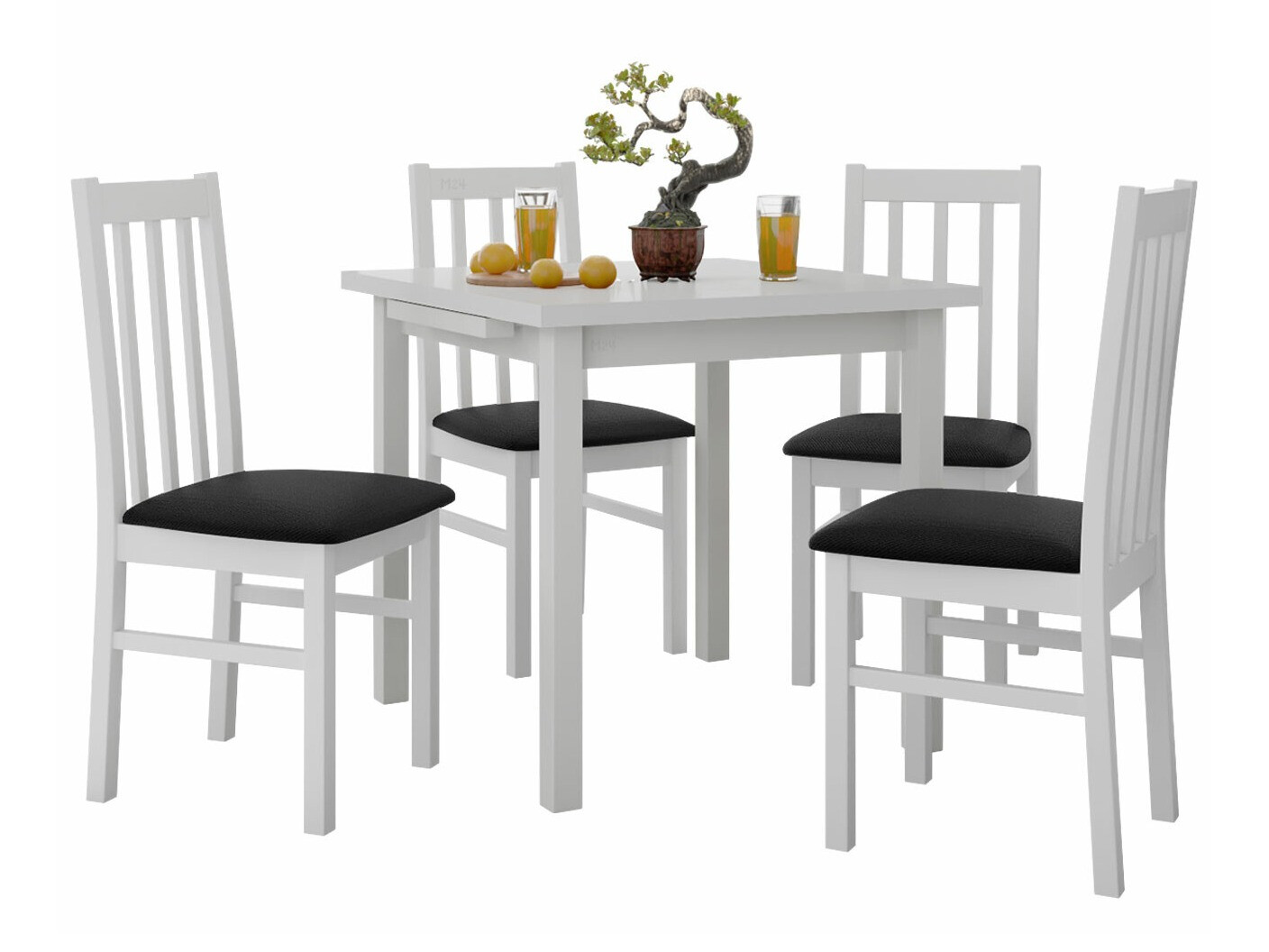 Eetkamerset Victorville 263 (Wit)