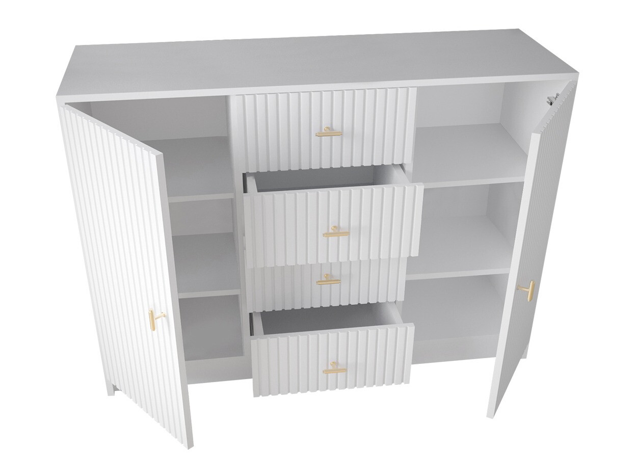 Ladekast Hartford 423 (Zwart)