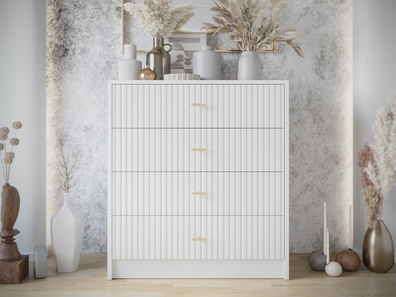 Ladekast Hartford 424 (Wit)