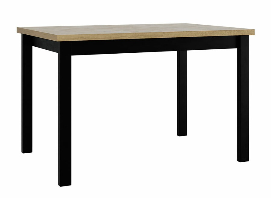 Eetkamerset Victorville 280 (Zwart + Sonoma eik)