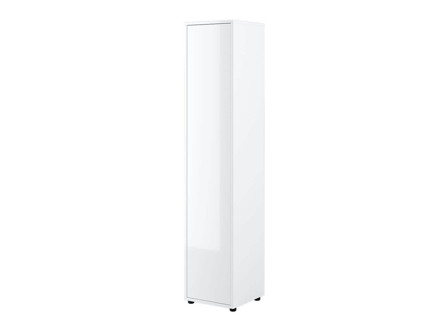 Boekenkast Concept Pro Lenart IV (Wit + Glanzend wit)